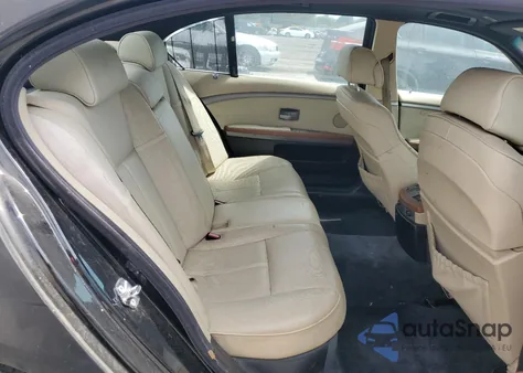 2008 BMW 750 Li z USA, uszkodzony, nr VIN WBAHN83508DT77424